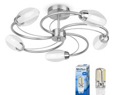 Loredana 5-Light Semi Flush Mount