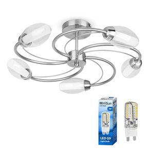 Loredana 5-Light Semi Flush Mount