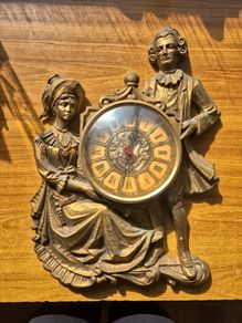 Vintage German Mod Dep Ornament Clock