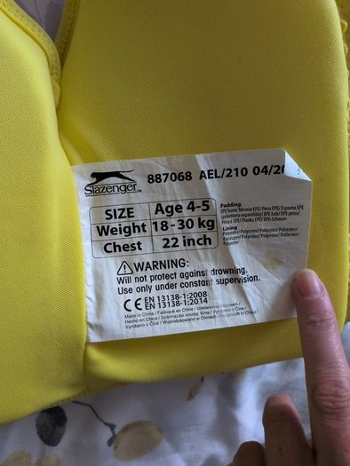 float vest
