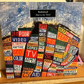 vinyl LP double Radiohead. Hail to the thief. First pressing 2003
