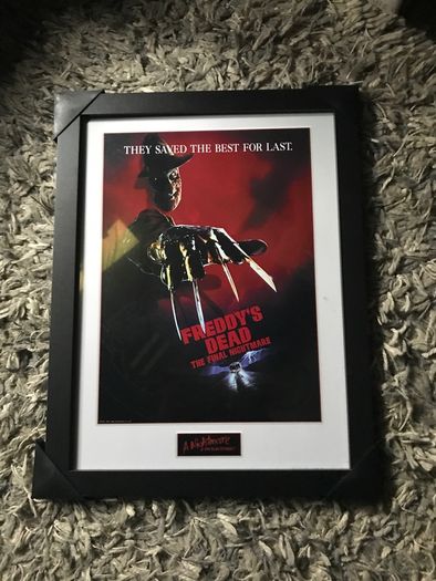 Framed horror pics