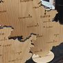 wooden map Image 3