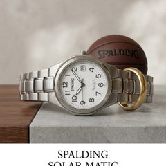 woman's Spaulding solar watch