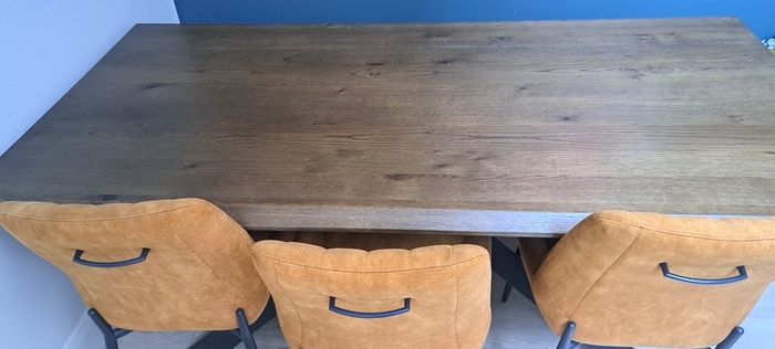 Dining table and chairs
