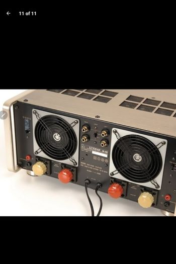 Mega Rare Legendary Beast LUXMAN M05 DUAL MONO CLASS-A 400W @8 OHMS Bridged over 40KG Champagne edition Recapped and Professionally serviced and Cleaned with new components Bargain