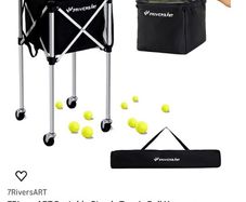 Tennis ball basket