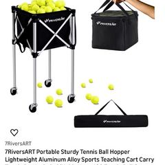Tennis ball basket