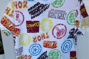Like New: Boys Marvel T Shirt (Age 8-9)