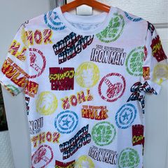 Like New: Boys Marvel T Shirt (Age 8-9)