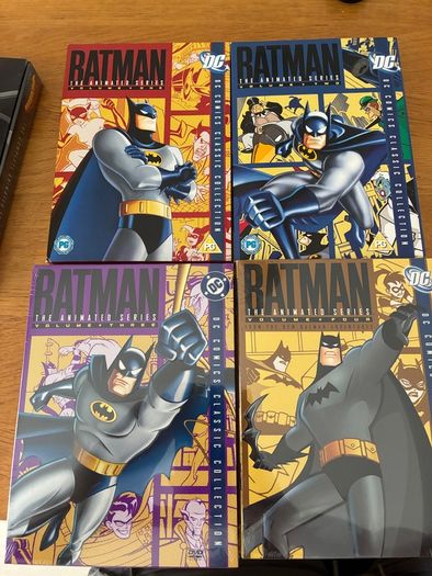 batman animated series volume 1-4