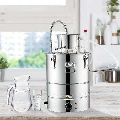 Essential Oil Still Water Distiller 49.2L with Thumper Keg & Water Pump
