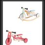 Little Town 2 In 1 Rocker / Trike Wooden Toy. Image 2