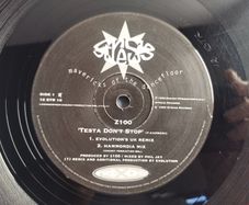 RESERVED - Z100 - Testa Don't Stop - STRESS Records - UK Pressing - Early 90s House Classic!