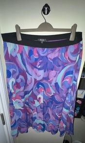 Bonmarche Blue, Purple and Pink Knee Length Skirt