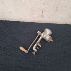 Vintage manual meat grinder postage possible