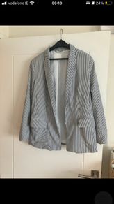 Stripe Blazer