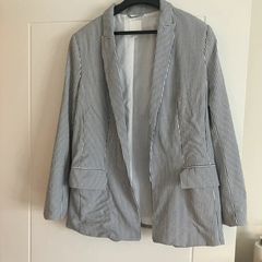 Stripe Blazer