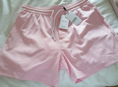 Reiss pink shorts L unisex