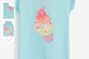 Billieblush t shirt dress age 10 excellent condition!