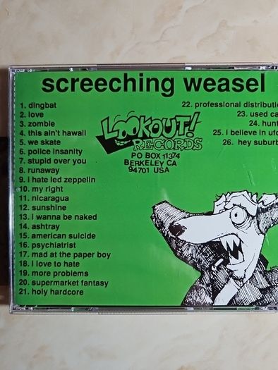 Screeching Weasel CD (Punk) - Boogadaboogada!