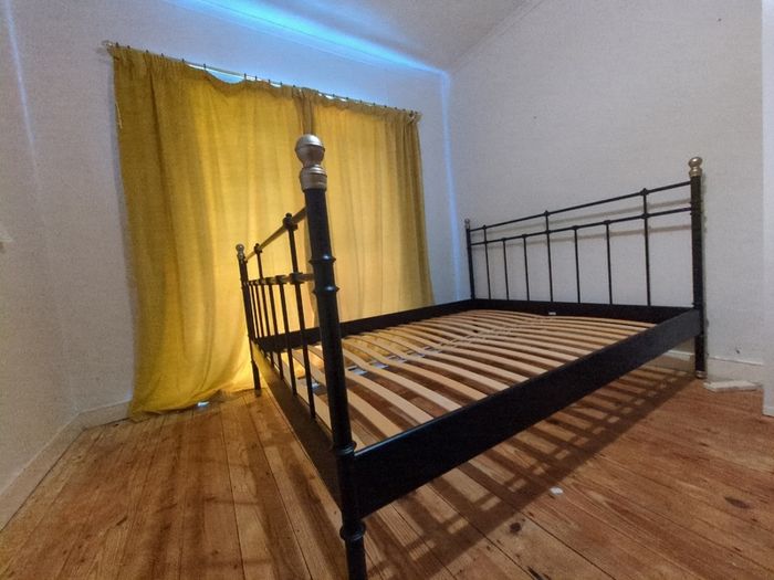 King Size Bed Frame - Metal - Ikea Svelvik
