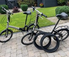 2x Folding bike