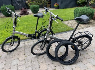 2x Folding bike