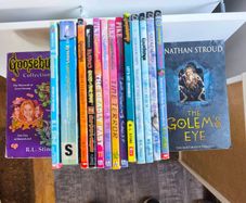 15 books, Goosebumps, Point Horror, Spooksville & More