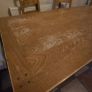 Dinning table and 6 wooden chairs Image 3