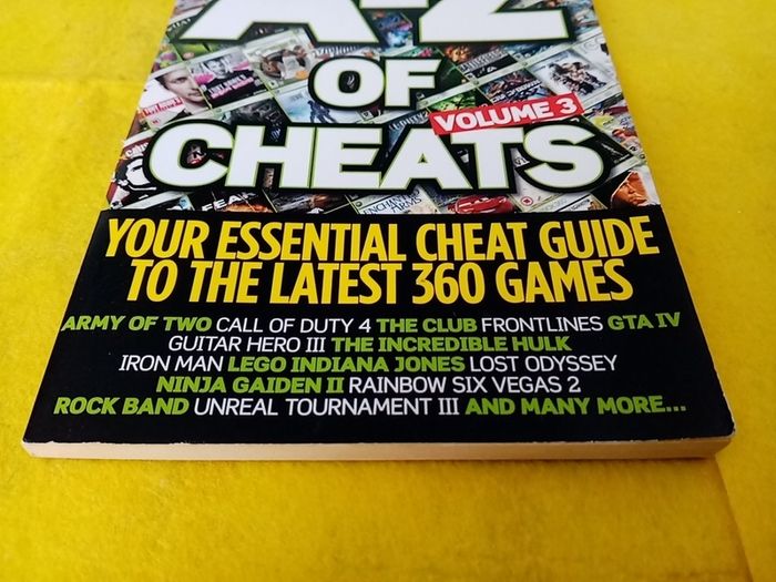 A to Z of cheats volume 3  Xbox 360 Games Original