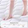 King Size Mattress, 10 Inch Memory Foam Mattress, 7-Zone Pocket Sprung, Medium Firm, Soft Fabric, Motion Isolated, Hybrid Mattresses in a Box Image 8