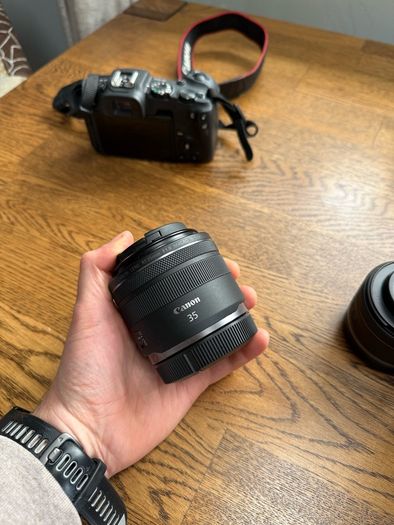 Canon Eos R + 16mm + 35mm + Bag