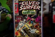 Silver Surfer ! Issue #9 ! 3rd Ever Appearance of Mephisto ! by STAN LEE ! Silver Age Comic from 1969 ! by Marvel !
