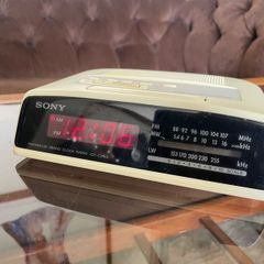Vintage Sony ICF C280L Dream Machine Alarm Clock Radio 3 Band Working