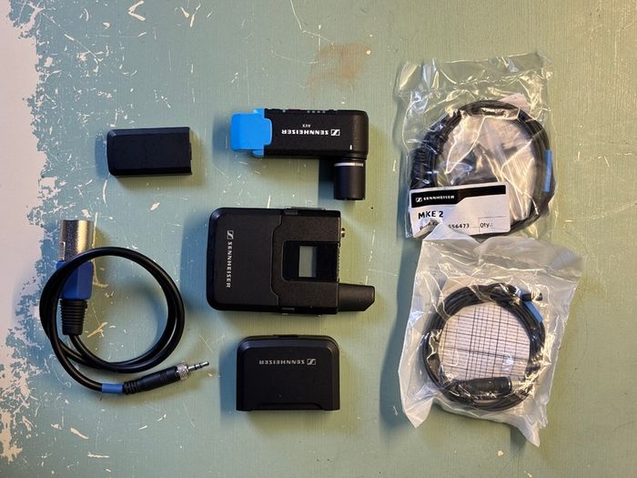 Sennheiser AVX Wireless Microphone Kit With Two MKE 2 Mics