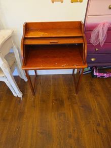 small neat bureau style desk