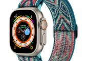 Scrunchie Strap for Apple watch band 38mm 40mm 41mm Elastic Nylon bracelet iWatch series 7 se 6 5 3 Ultra 8