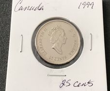 Canada 1999 25 Cents