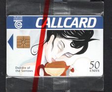1994 Ireland 50 unit The Irish Mythology definitive Deirdre of the Sorrows (Gemplus) Call Card Mint in Packaging. Telecom Eireann card number 1070