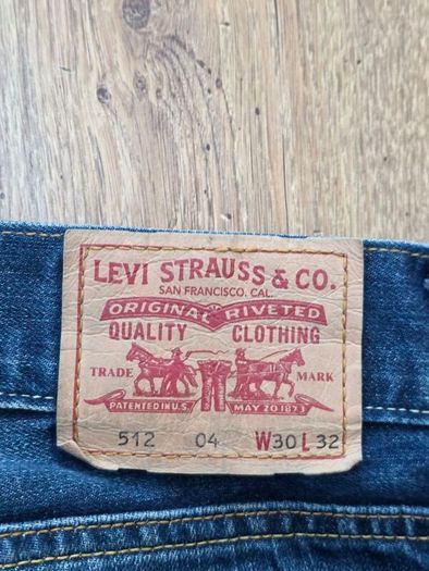 Vintage Levis 512 Bootcut Jeans Mens 30, Leg 32