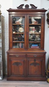 Victorian Mahogany Bookcase