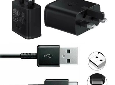 Fast Wall Charger For Samsung Galaxy S20 S21 S22 A54 A53 A54 S23 A12 A13 A23 A22