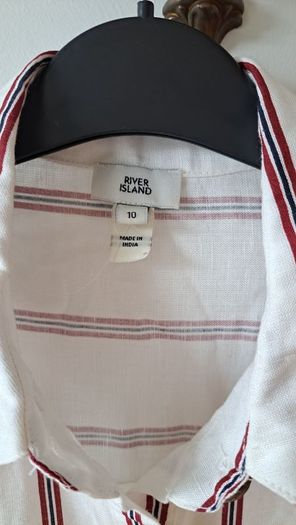 Ladies short sleeved shirt (river island)