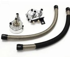 Greddy Oil Filter Relocation Kit 2JZ