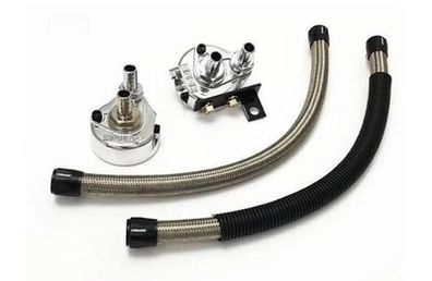 Greddy Oil Filter Relocation Kit 2JZ