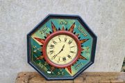 Large country corner clock possible to post