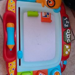 Clementoni Baby - Baby Interactive Magnetic Easel for Toddlers - Ages 18 Months Plus