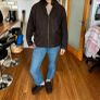 Brown Leather Jacket Image 2