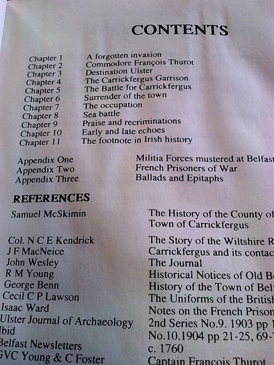 The French are landing Invasion of Carrickfergus in 1760 Ireland local history